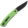Kansept Reverie Linerlock Green G10 TiNi Coated