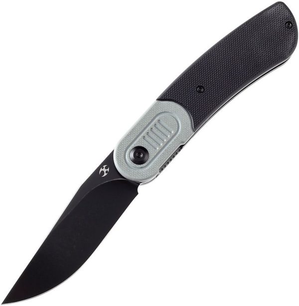 Kansept Reverie Linerlock Black/Gray G10 154CM