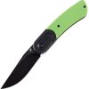 Kansept Reverie Linerlock Black/Green G10 154CM