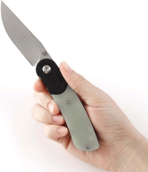 Kansept Reverie Linerlock Black/Jade G10