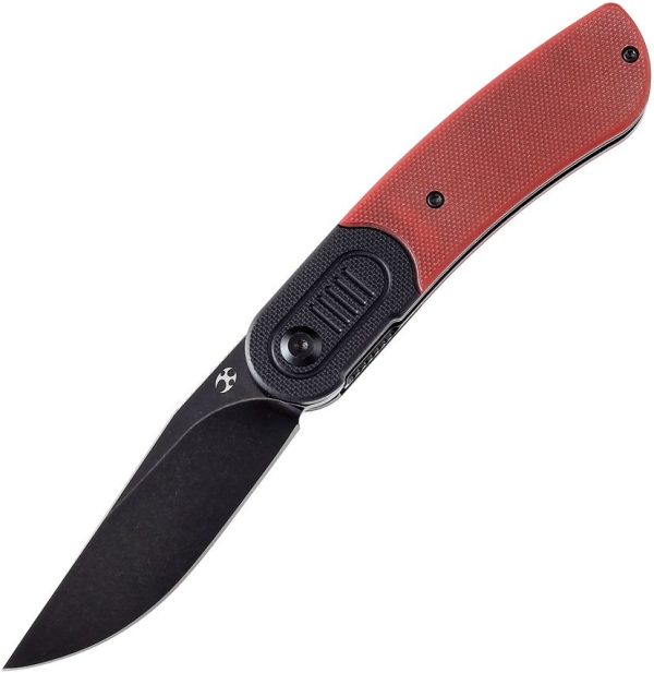 Kansept Reverie Linerlock Black/Red G10