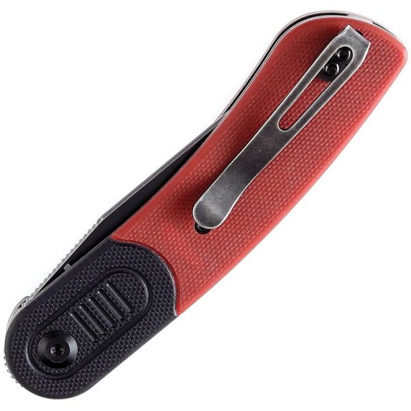 Kansept Reverie Linerlock Black/Red G10