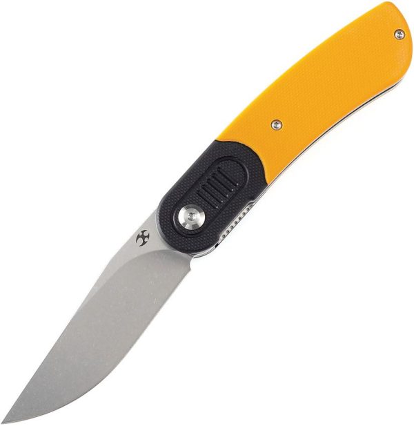 Kansept Reverie Linerlock Black/Yellow G10