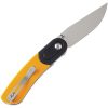 Kansept Reverie Linerlock Black/Yellow G10