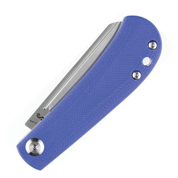 Kansept Bevy Slip Joint Blue G10 Sheepsfoot