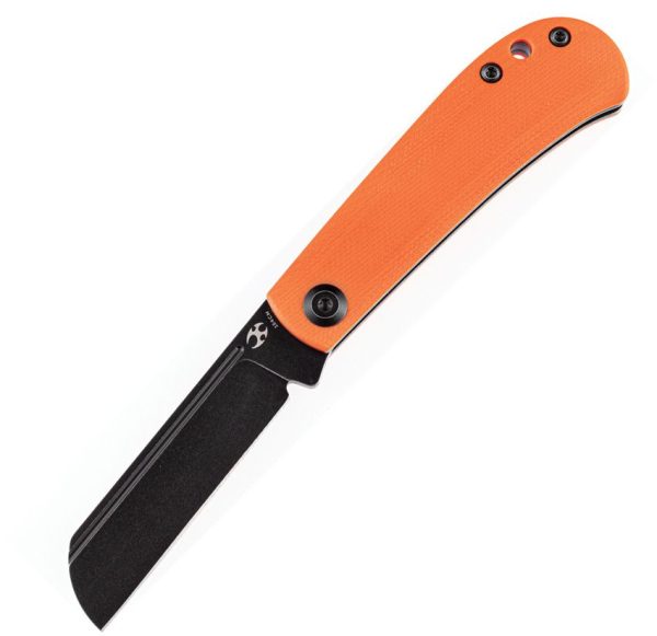Kansept Bevy Slip Joint Orange G10 Sheepsfoot