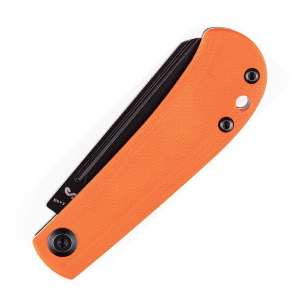 Kansept Bevy Slip Joint Orange G10 Sheepsfoot