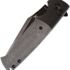 Kansept Shikari SBL Button Lock Black Micarta