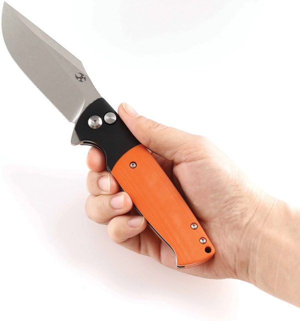 Kansept Shikari SBL Button Lock Orange Inlay