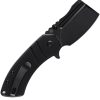 Kansept M+ Korvid Linerlock Black G10 Cleaver