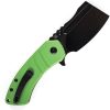 Kansept M+ Korvid Linerlock Green G10 Cleaver