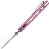 Kansept M+ Korvid Linerlock Pink G10 Cleaver