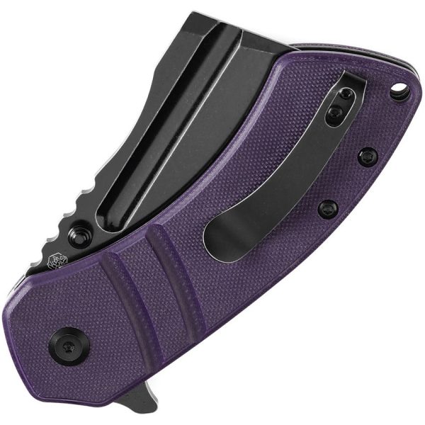 Kansept M+ Korvid Linerlock Purple G10