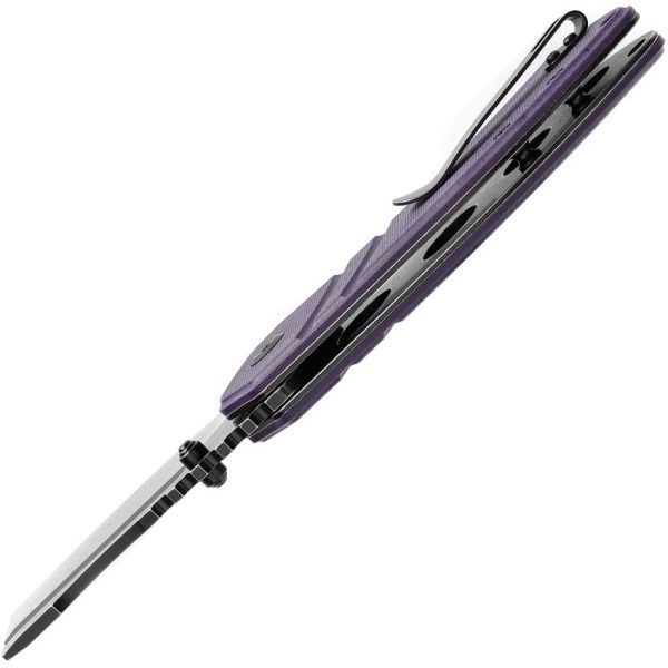 Kansept M+ Korvid Linerlock Purple G10