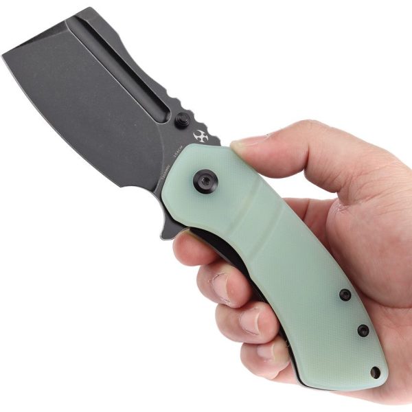 Kansept M+ Korvid Linerlock Jade G10