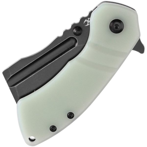 Kansept M+ Korvid Linerlock Jade G10