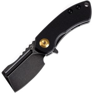 Kansept Mini Korvid Linerlock Black G10