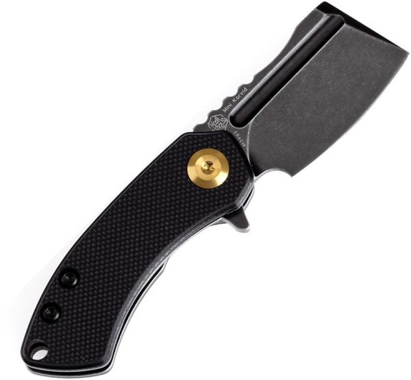 Kansept Mini Korvid Linerlock Black G10