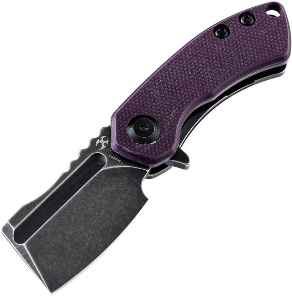 Kansept Mini Korvid Linerlock Purple G10