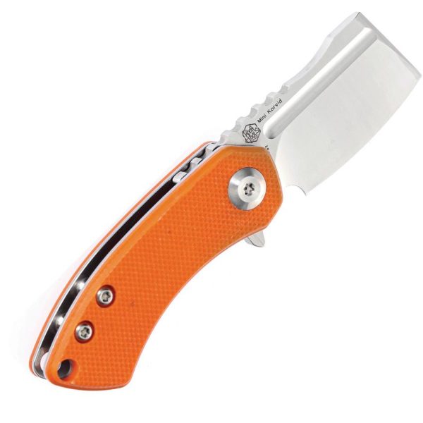 Kansept Mini Korvid Linerlock Orange G10