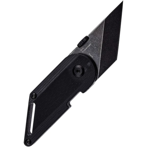 Kansept Pinkerton Dash Tanto Linerlock - Black