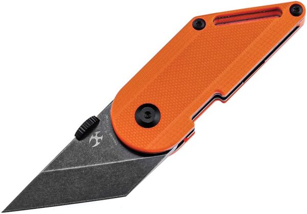 Kansept Pinkerton Dash Tanto Linerlock - Orange