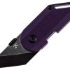 Kansept Pinkerton Dash Tanto Linerlock - Purple