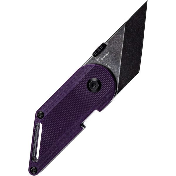 Kansept Pinkerton Dash Tanto Linerlock - Purple