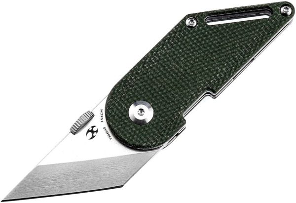Kansept Pinkerton Dash Tanto Linerlock - Green