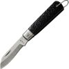 Kanetsune Slip Joint Craft Knife Black Plastic Handle