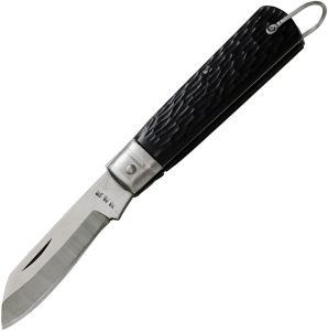 Kanetsune Slip Joint Craft Knife Black Plastic Handle