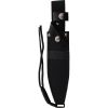 Katz Fixed Blade Black G10 - 6.5 Inch Blade