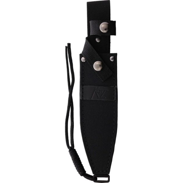 Katz Fixed Blade Black G10 - 6.5 Inch Blade
