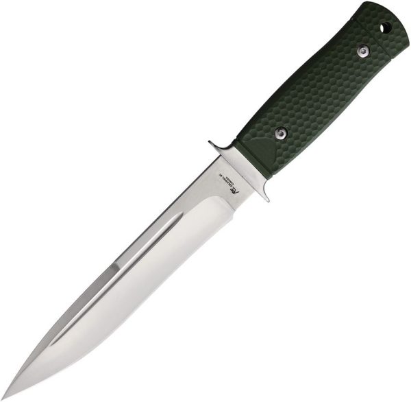Katz Fixed Blade Green G10 Handle 6.5" 9Cr18MoV Knife