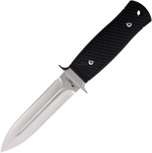 Katz Fixed Blade Black G10 - Double Edge 4.5 Inch