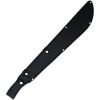 Katz Large Machete 18" Black Stainless Fixed Blade Full Tang