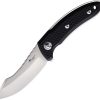 Katz Kagemusha Guthook Black G10 - Fixed Blade