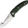 Katz Kagemusha Guthook Green G10 - Fixed Blade