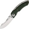 Katz Linerlock Green G10 Folding Knife 3.5in