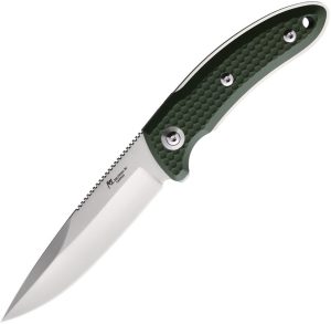 Katz Predator Fixed Blade Green G10 4.5in