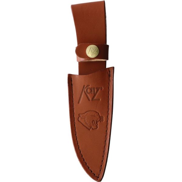 Katz Predator Fixed Blade Stag Handle 4.5in