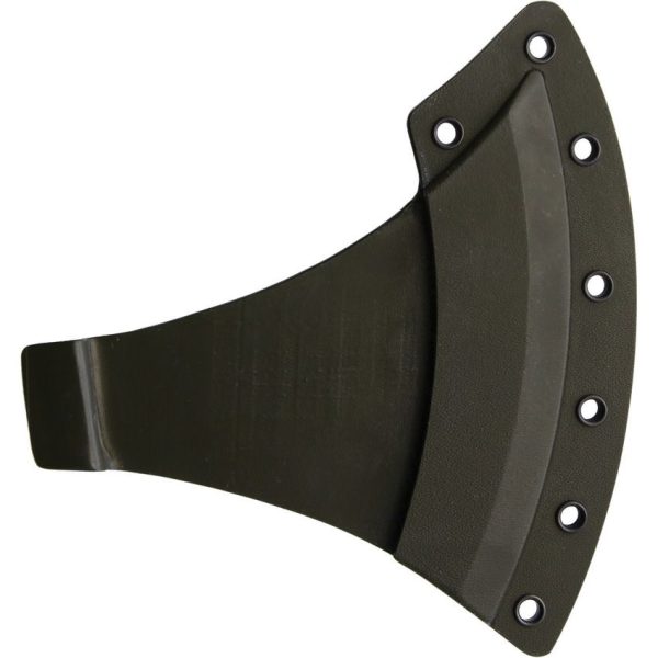 Kukrax Pack Axe 15.75" Fixed Blade 1075HC Steel Black Kydex
