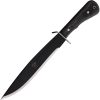Kukrax Kukri 11.5" Black 1075HC Steel Blade w/ Kydex Sheath