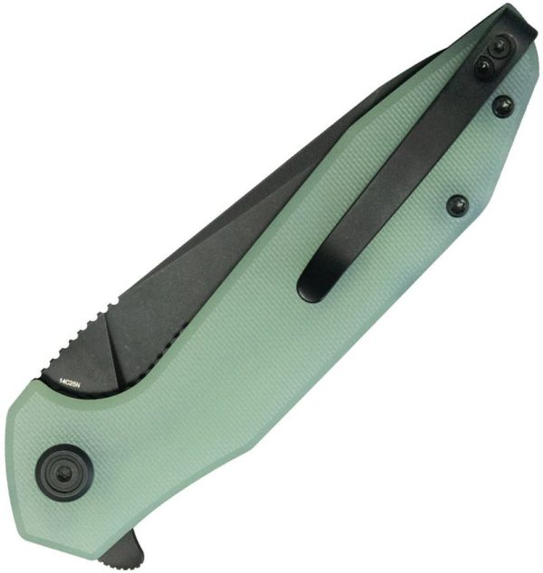 Kubey Nova Linerlock Jade G10