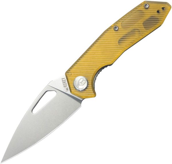 Kubey Coeus Linerlock - Ultem Handle 14C28N