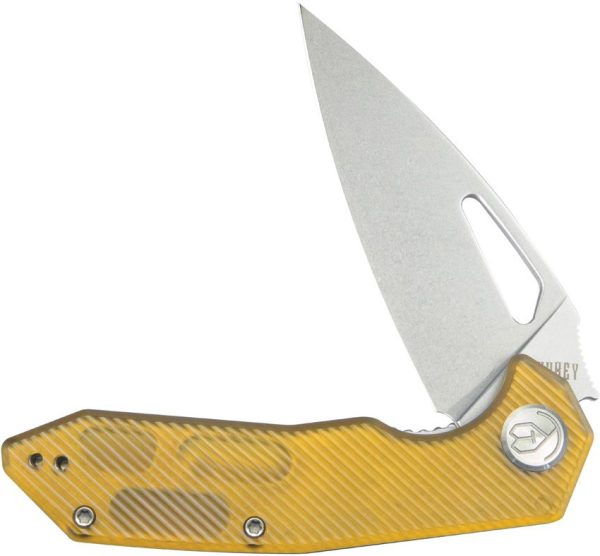 Kubey Coeus Linerlock - Ultem Handle 14C28N