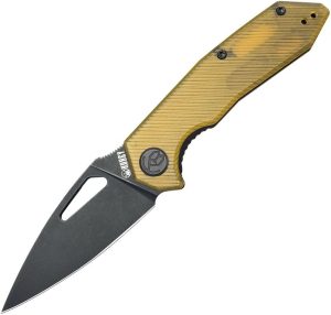 KUB122T.jpg Kubey Coeus Linerlock - Ultem Black Stonewash