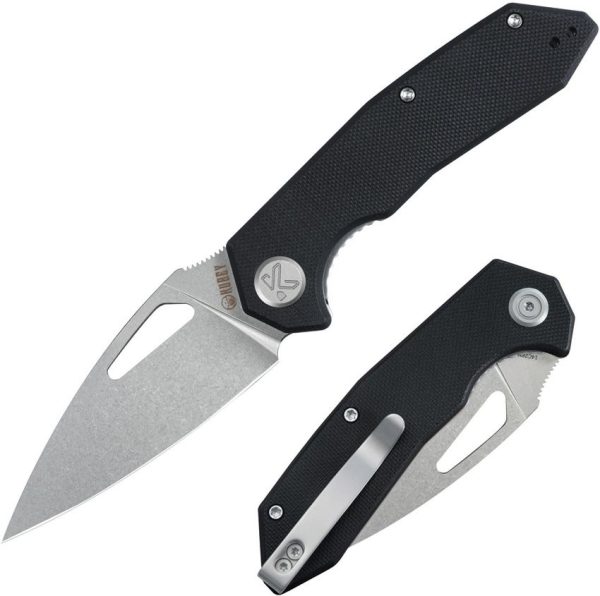Kubey Coeus Linerlock - Black G10 14C28N