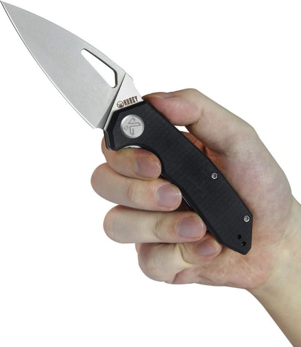 Kubey Coeus Linerlock - Black G10 14C28N
