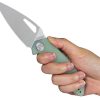 Kubey Coeus Linerlock - Jade G10 14C28N